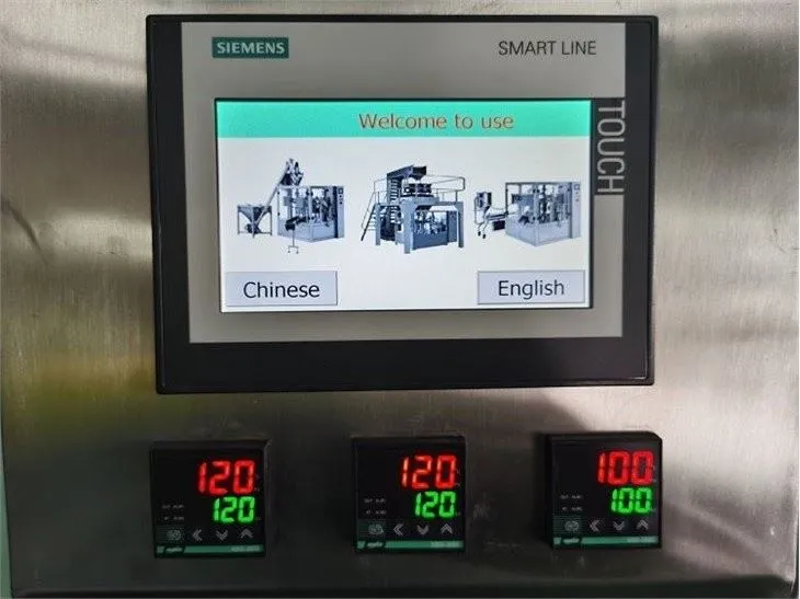 Stand Up Pouch Filling And Sealing Machine